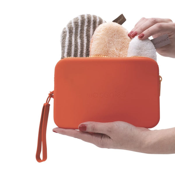 Zero Waste Bag apricot, Waschies