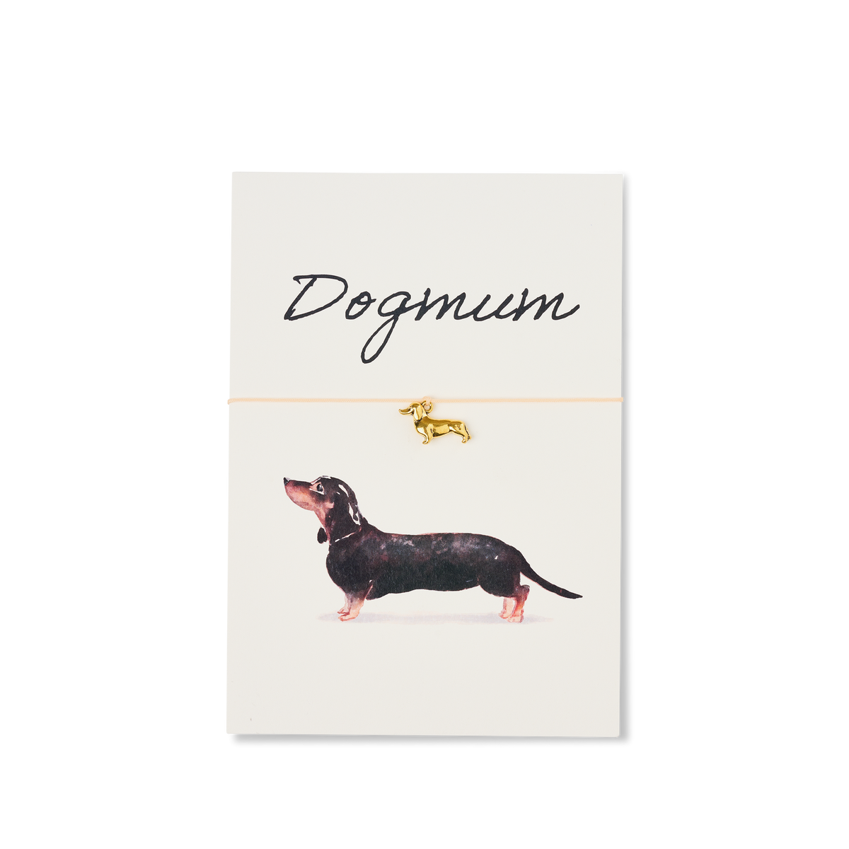 Armband-Karte „dachs - dogmum“, by Vivir