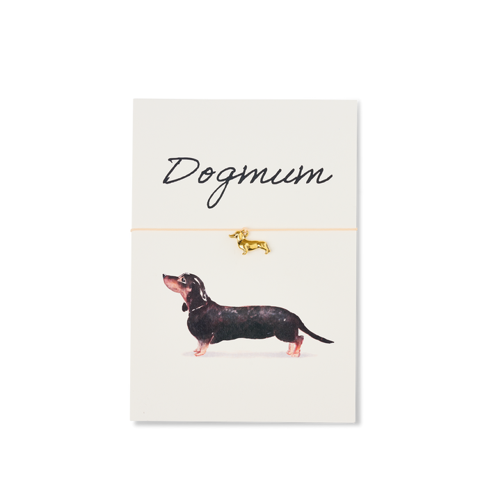 Armband-Karte „dachs - dogmum“, by Vivir