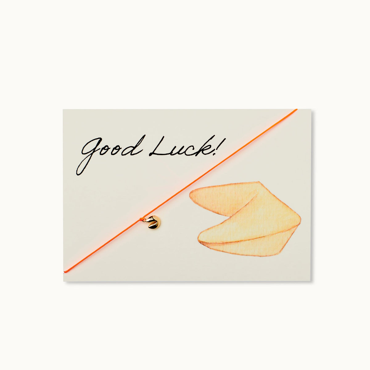 Armband-Karte „Good luck - Glückskeks“, by Vivi