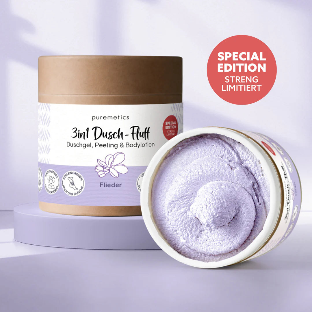 3in1 Dusch-Fluffs, Puremetics