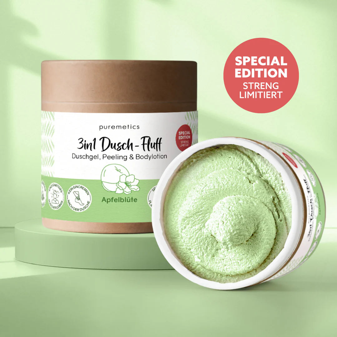 3in1 Dusch-Fluffs, Puremetics