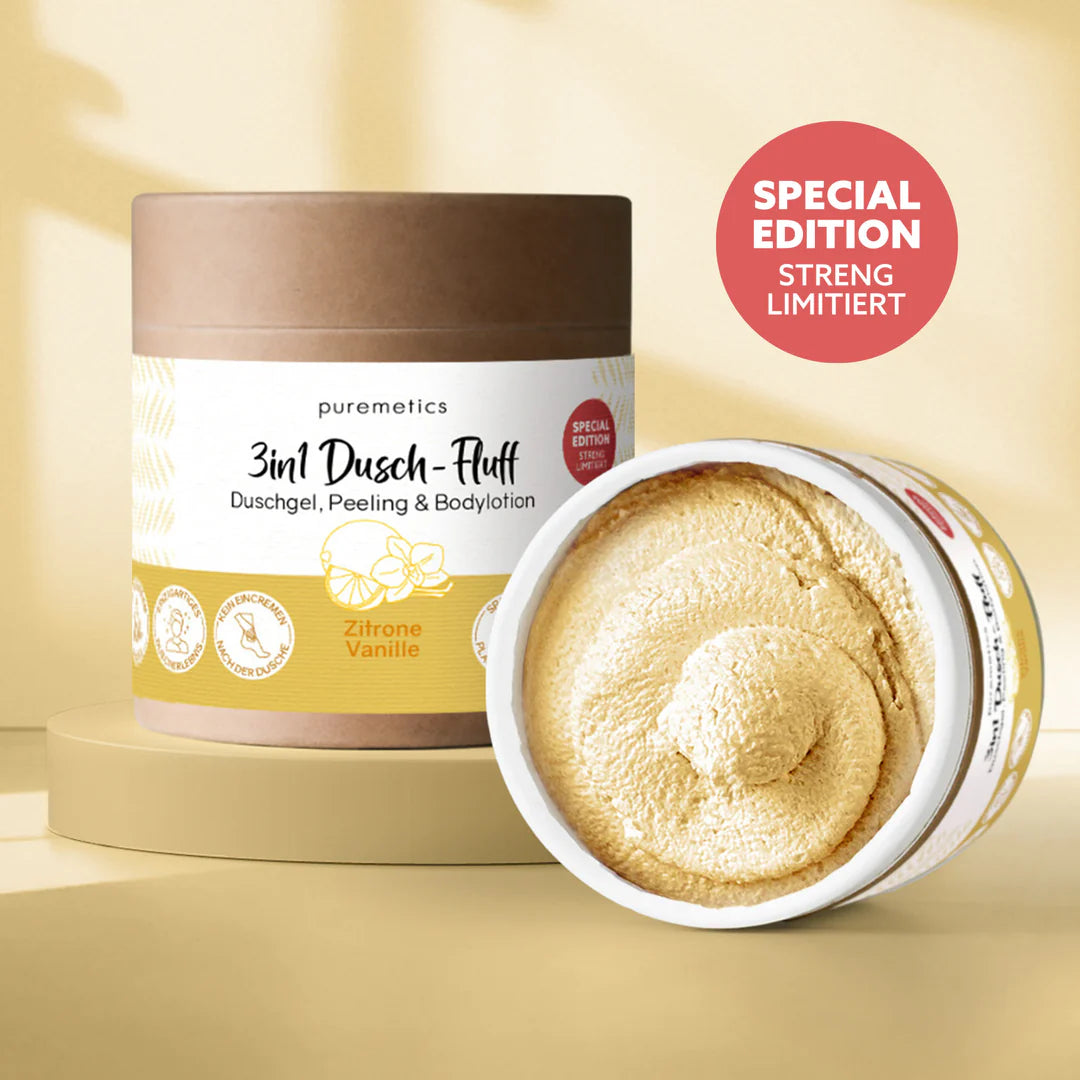 3in1 Dusch-Fluffs, Puremetics