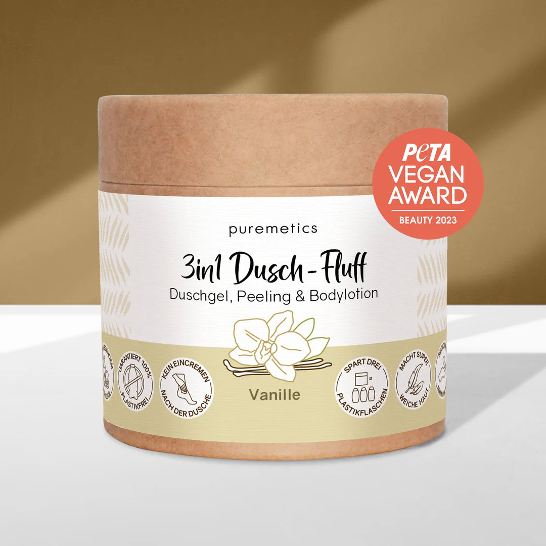 3in1 Dusch-Fluffs, Puremetics
