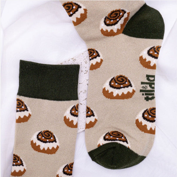 Socken „Zimtschnecke“, tilda & theo