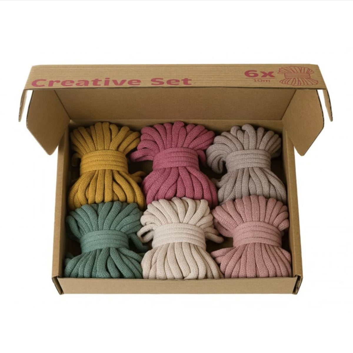 Creative Set Makramee Jumbo 6x10m, Bobbiny