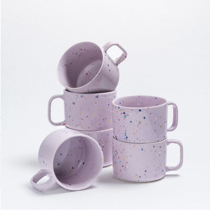 Keramik Tasse „Party“ 450ml, egg back home