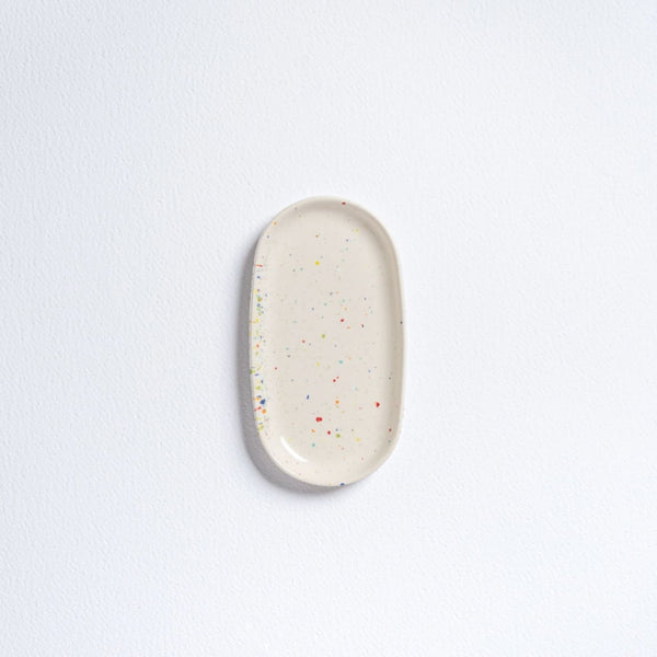 Keramik Tablett „Party Mini Tray“, egg back home
