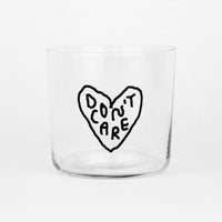 Glas mit Spruch 350ml, yahya studio