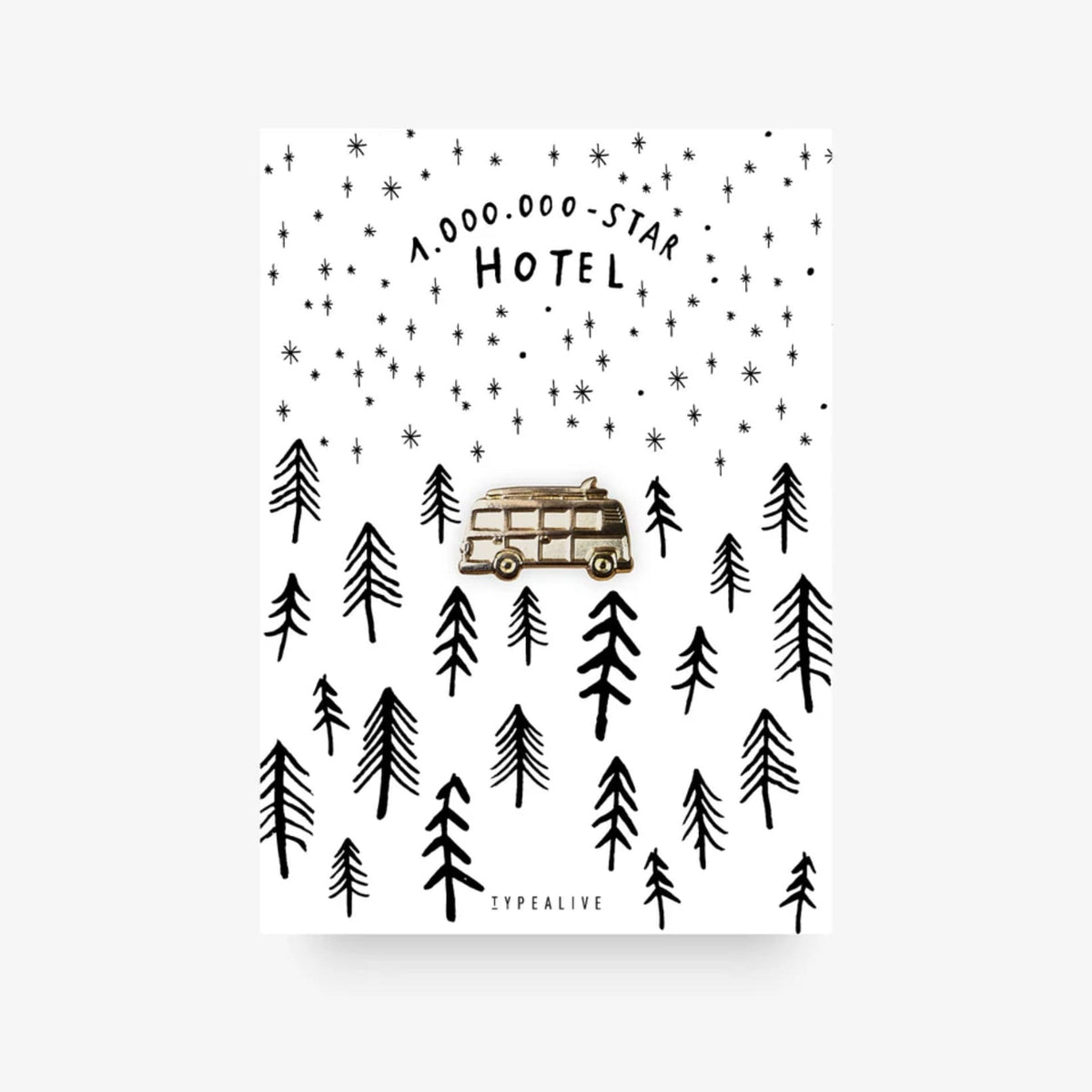 Pin Gold, typealive