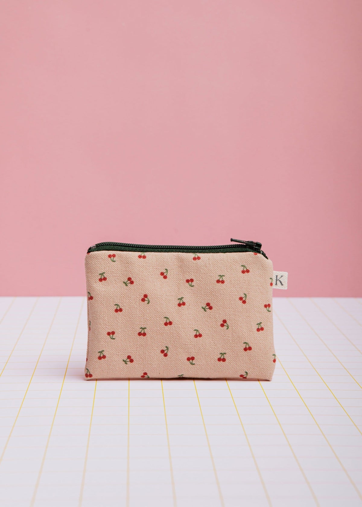 Geldbeutel Mini mit Aufdruck, Ecke