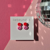 Ohrringe Hänger „Smiley“, liebeundso