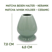 Matcha Besen Halter aus Keramik, matchapassion