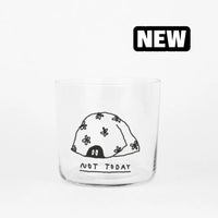 Glas mit Spruch 350ml, yahya studio