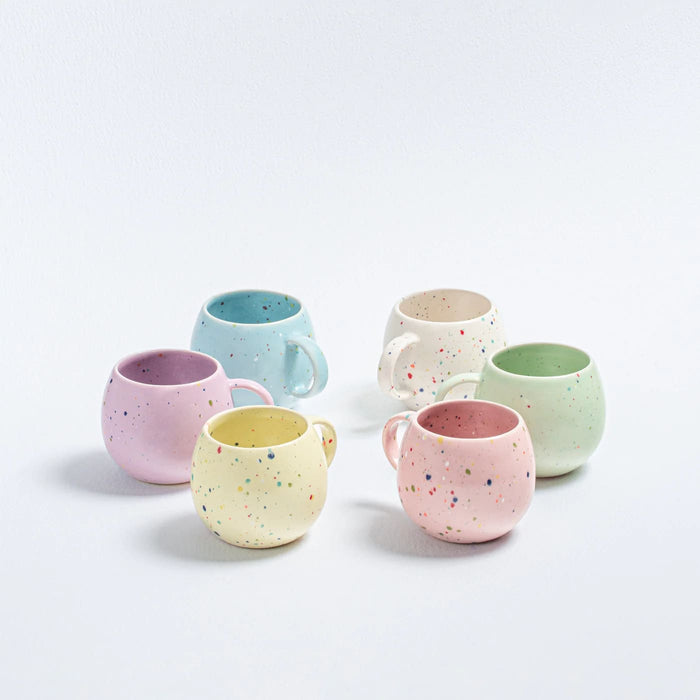 Keramik Tasse „Party Ball“ 90ml, egg back home