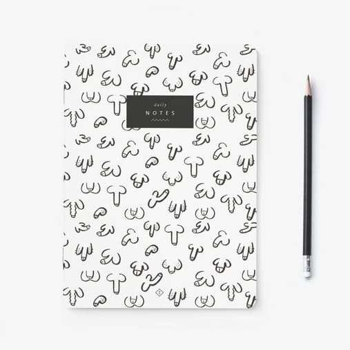 Notizheft A5, typealive