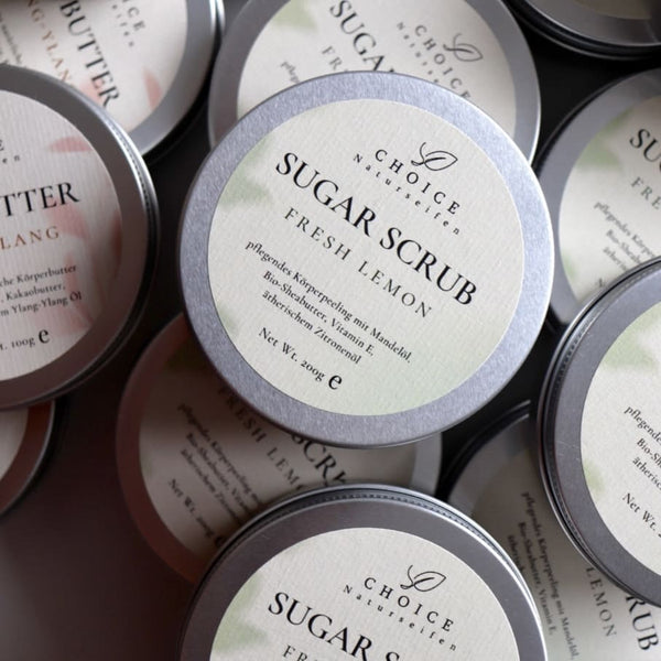 Körper-Peeling Sugar Scrub, Choice Naturseifen