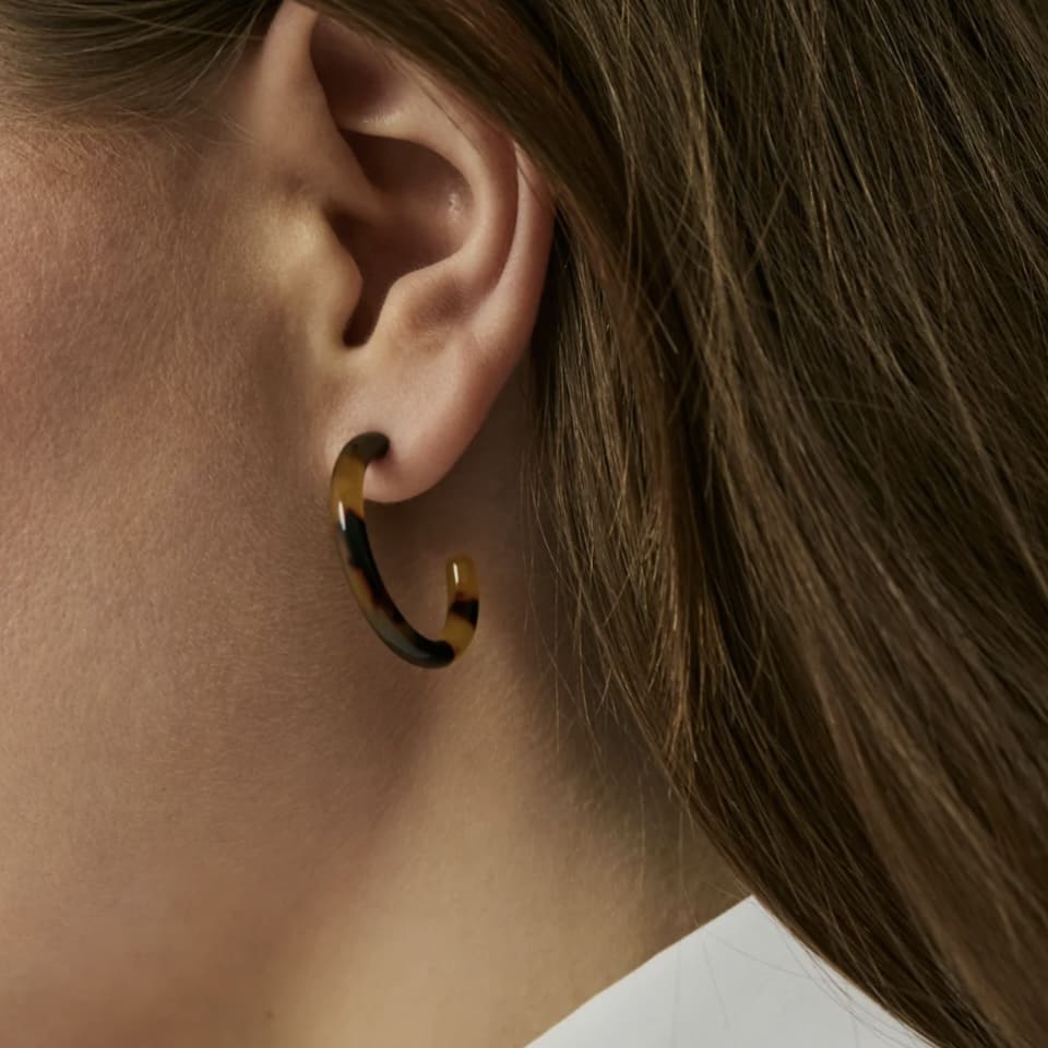 Ohrringe Creolen „Loop“, sasstie