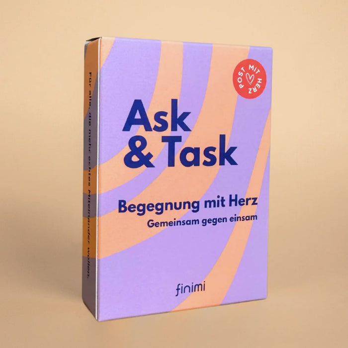 Spiel “Ask & Task Begegnung mit Herz “ , finimi