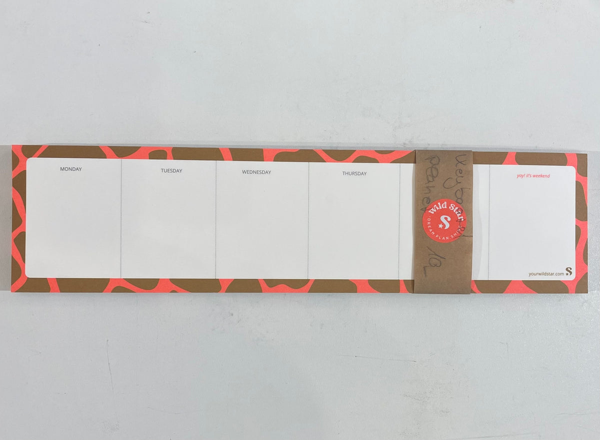 Keyboard Wochenplaner, wildstar