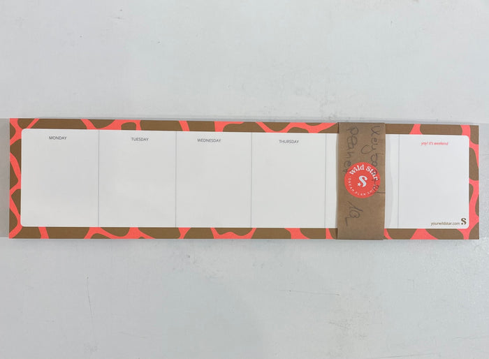 Keyboard Wochenplaner, wildstar