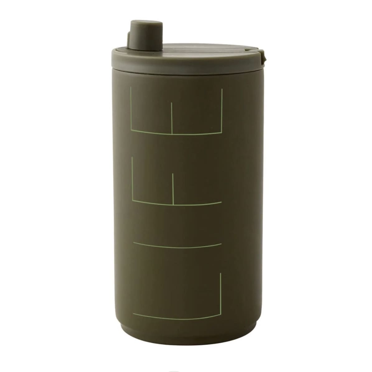 To Go Becher, designletters