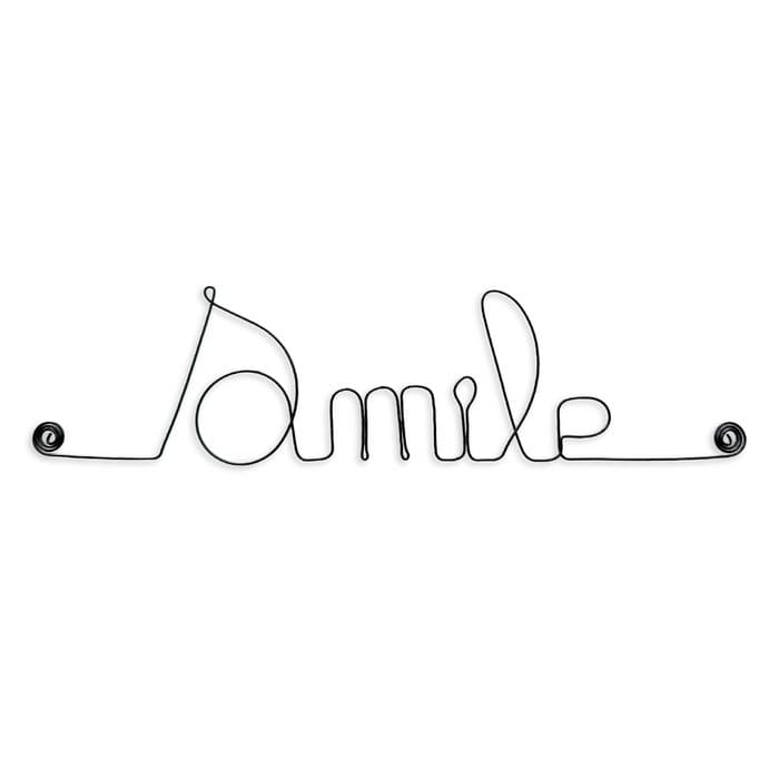 Wandschmuck aus Draht, Bijoux de Mur