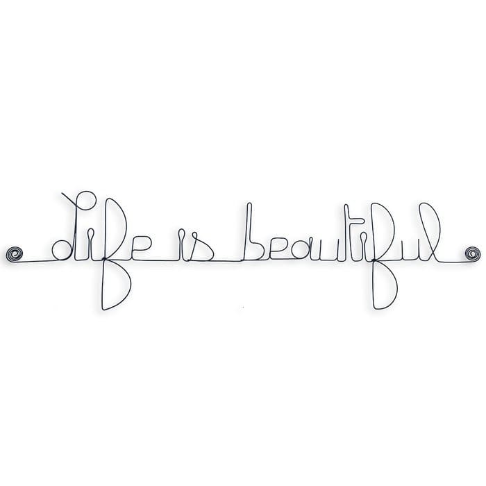 Wandschmuck aus Draht, Bijoux de Mur