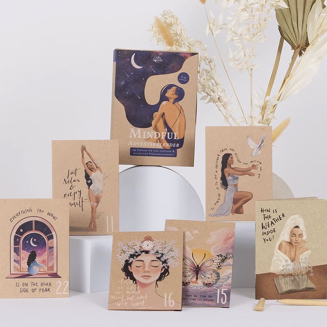 Mindful Adventskalender, oh shanti