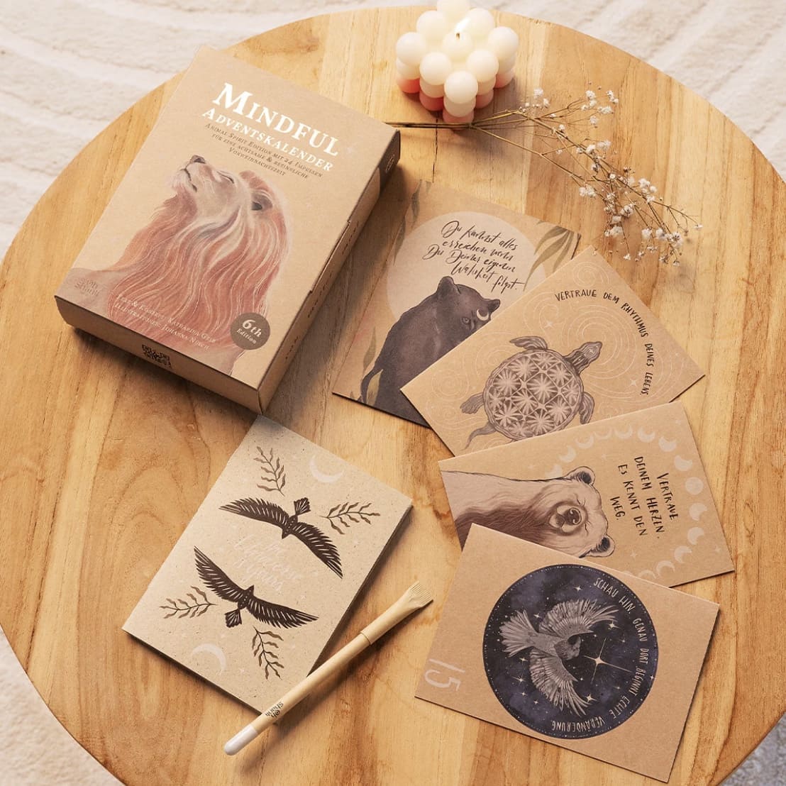 Mindful Adventskalender, oh shanti
