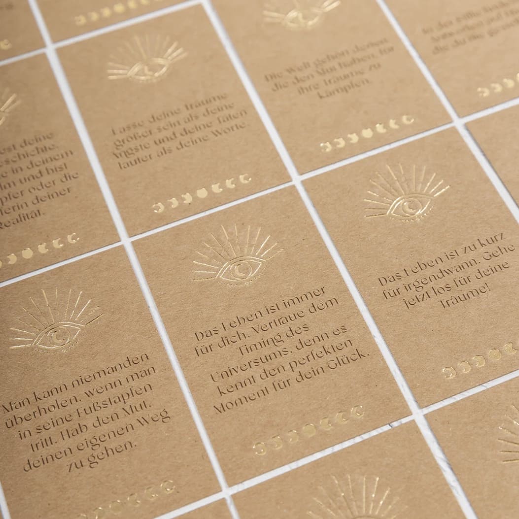 Achtsamkeitskarten von Lola Weippert, oh shanti