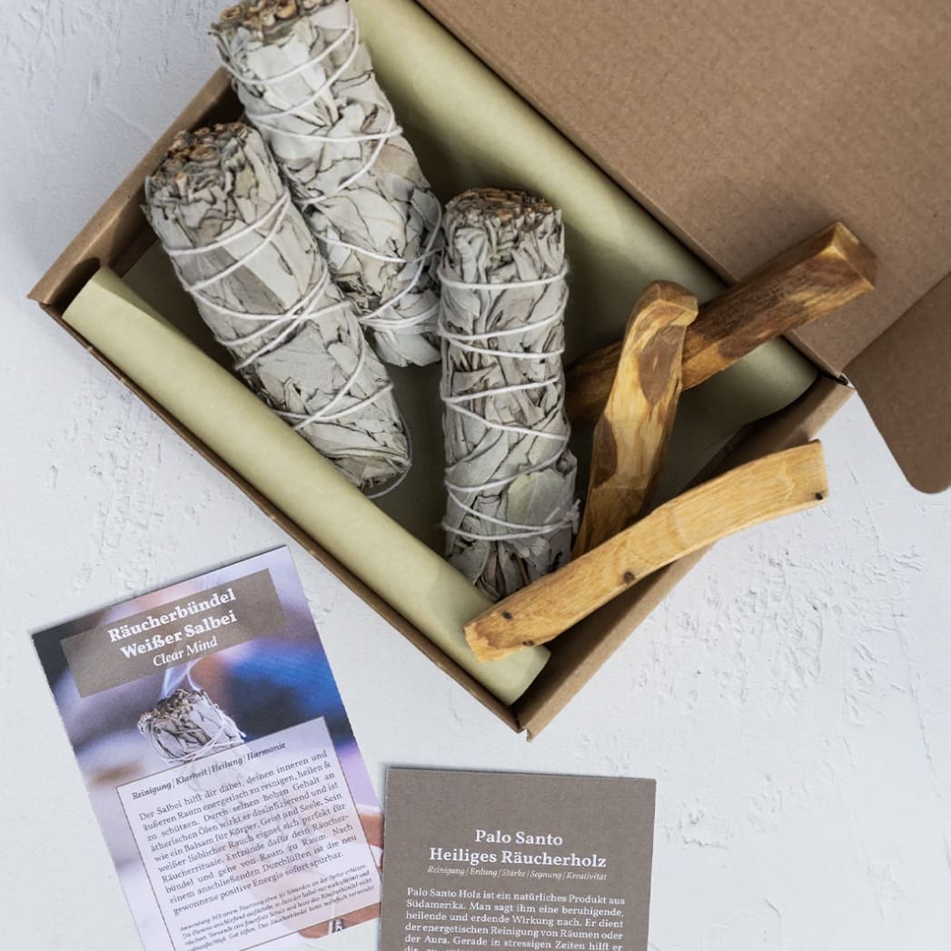 Räucherset „Palo Santo & Weißer Salbei“, oh shanti