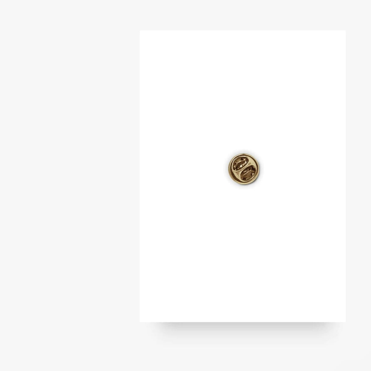 Pin „Espressokocher“ Gold, typealive