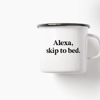 Emaille Tasse „alexa“, Typealive