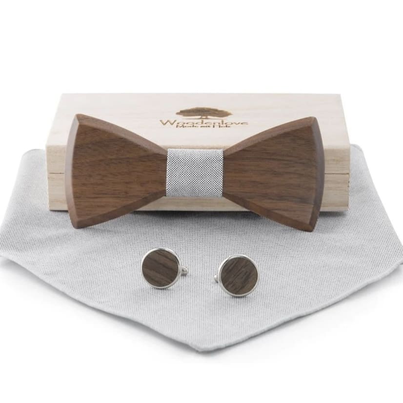 Holzfliege „Groome“ (Nr. 4), Woodenlove
