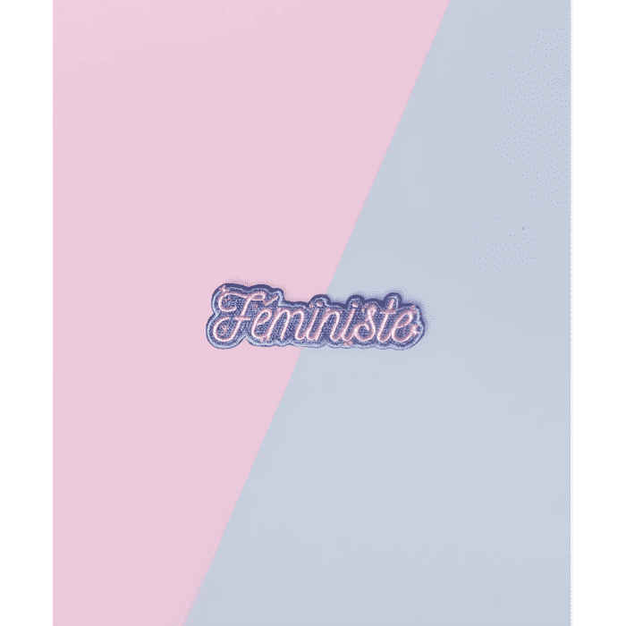 Bügelsticker ‘feministe’ , malicieuse