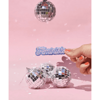 Bügelsticker ‘feministe’ , malicieuse