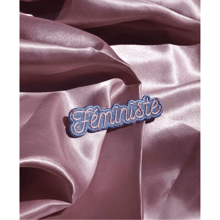 Bügelsticker ‘feministe’ , malicieuse