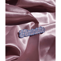Bügelsticker ‘feministe’ , malicieuse