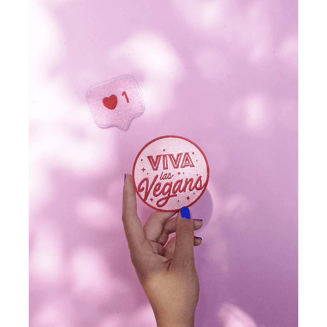 Bügelsticker ‘viva las vegans’ , malicieuse
