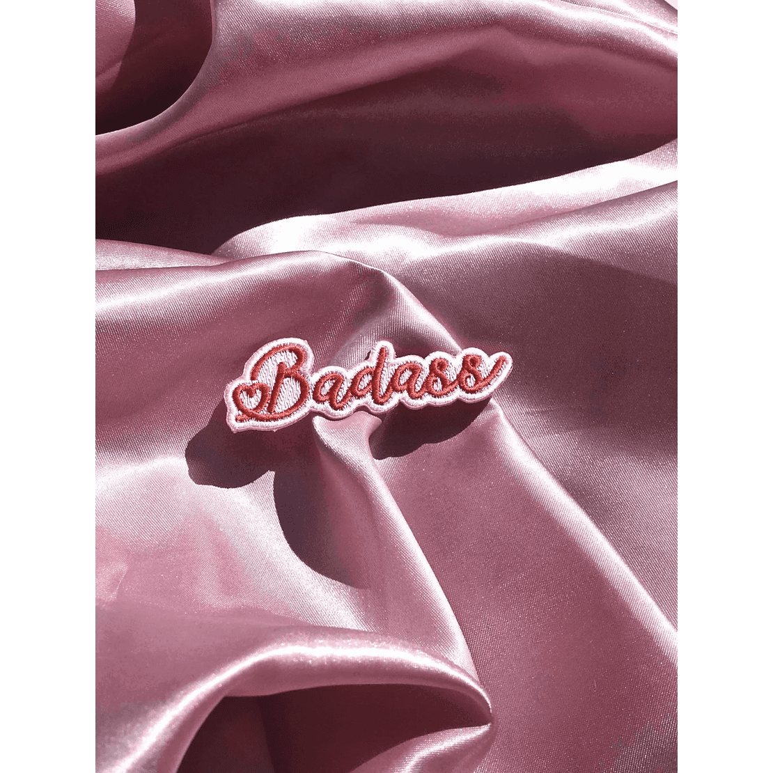 Bügelsticker ‘badass’ , malicieuse