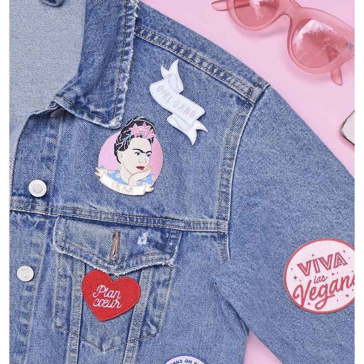 Bügelsticker ‘girl gang’ , malicieuse
