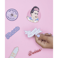 Bügelsticker ‘girl gang’ , malicieuse