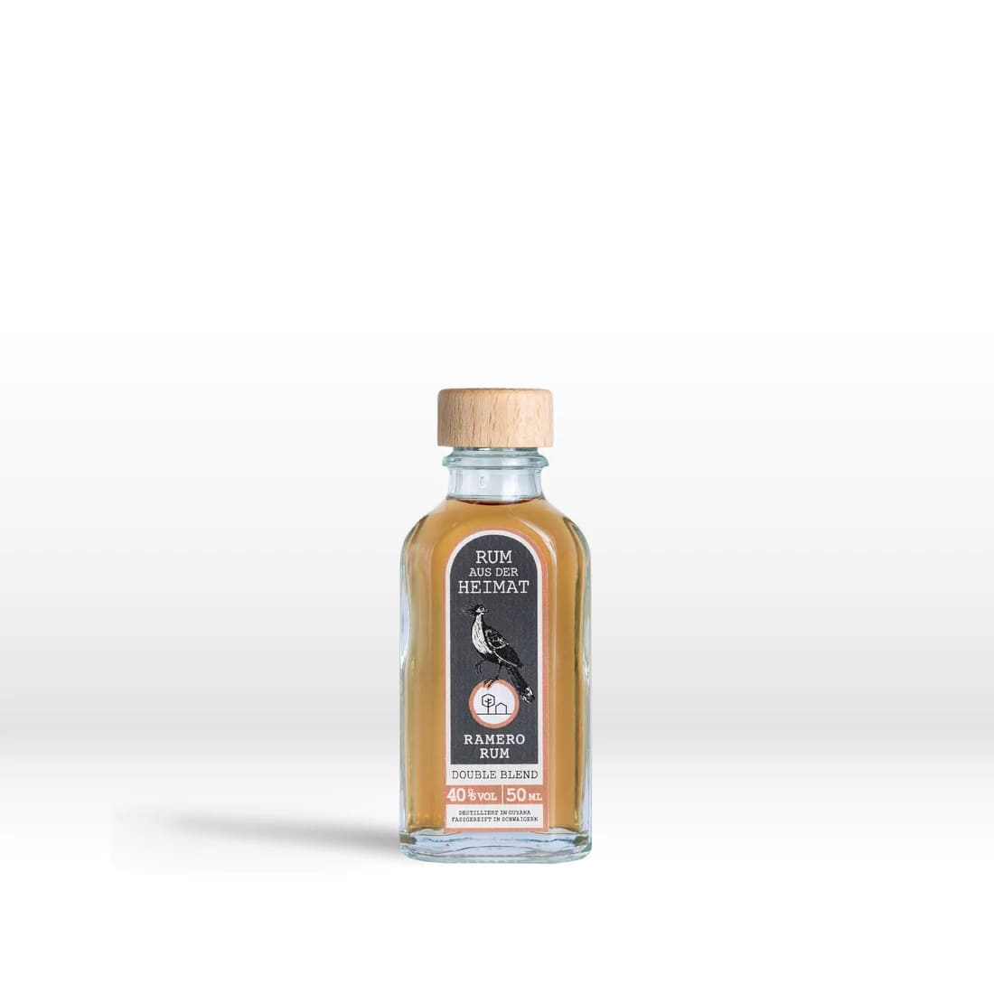 RAMERO Rum, Double Blend Mini 50ml, Heimat Gin