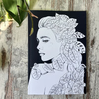 Notizheft A5 „plantlady Monstera adansonii“, plantyintroverts