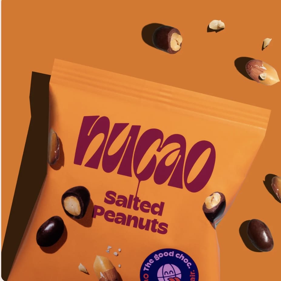 Nucao schokonüsse salted peanuts, the nu+company