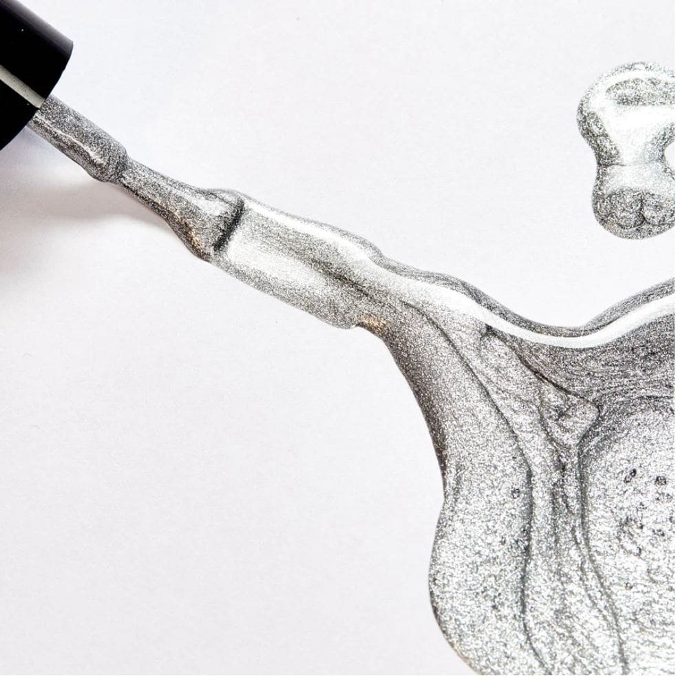 Nagellack mit Bio Glitzer, Birkenspanner