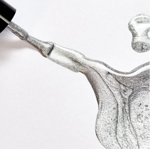 Nagellack mit Bio Glitzer, Birkenspanner