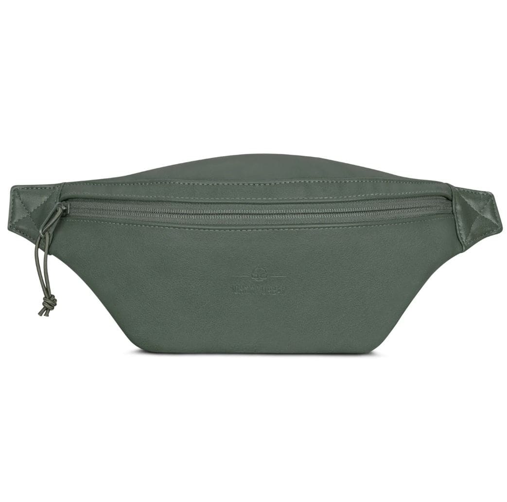Hip Bag/ Bauchtasche „Toni“ Kunstleder DUNKELGRÜN, Johnny Urban