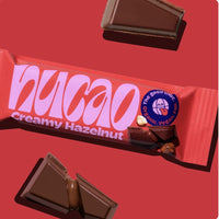 Nucao Creamy Hazelnut Riegel, the nu+company